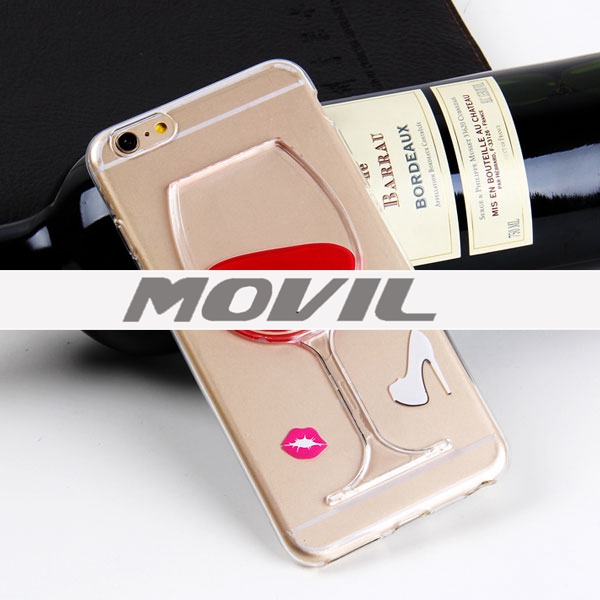 NP-2101 botella coctel teléfono funda para iPhone 6 plus-0